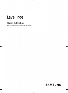 Mode d’emploi Samsung WA46CG3505AVA4 Lave-linge