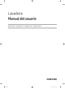 Manual de uso Samsung WA70F15E4CCO Lavadora