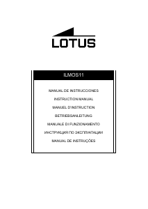Руководство Lotus 18313 Наручные часы