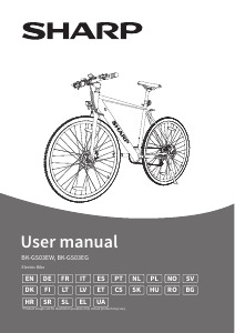 Manual Sharp BK-GS03-EW Bicicletă electrică