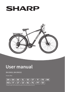 Mode d’emploi Sharp BK-DM032-EB Vélo électrique