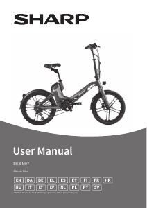 Bedienungsanleitung Sharp BK-BM07-EG Elektrofahrrad