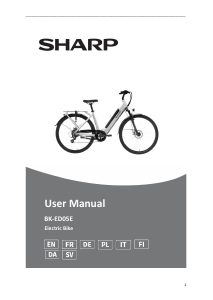 Bedienungsanleitung Sharp BK-ED05-EW Elektrofahrrad
