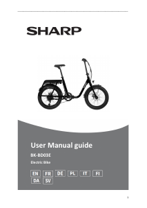 Mode d’emploi Sharp BK-BD03-EBL Vélo électrique