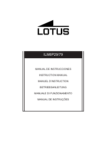 Manuale Lotus ILM6P29/79 Orologeria