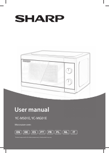Mode d’emploi Sharp YC-MS01E-C Micro-onde