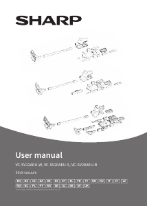 Bedienungsanleitung Sharp VC-SV20AEU-S Staubsauger