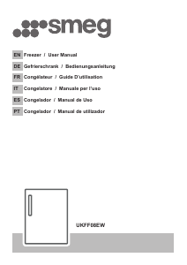 Manual Smeg UKFF08EW Freezer