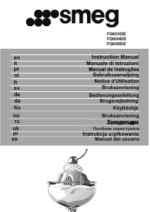 Bruksanvisning Smeg FQ60NDE Kyl-frys
