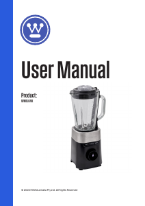 Bruksanvisning Westinghouse WHBL04K Blender