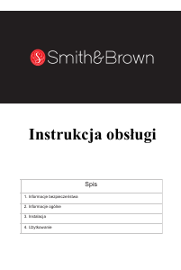 Instrukcja Smith&Brown SZCF-402-WE3 Zamrażarka