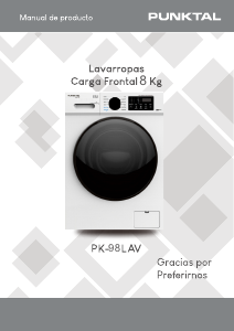 Manual de uso Punktal PK-98 LAV Lavadora