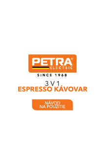 Návod Petra PT5108 Presovač