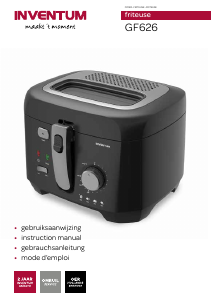 Bedienungsanleitung Inventum GF626 Fritteuse