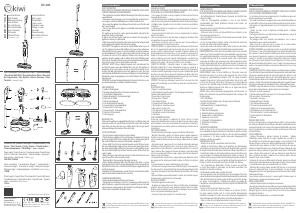 Manual de uso Kiwi KSC-4220 Limpiador de vapor