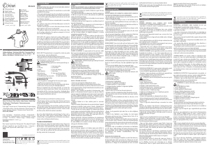 Manual de uso Kiwi KSC-4223 Limpiador de vapor