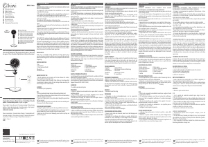 Mode d’emploi Kiwi KFAN-7460 Ventilateur