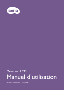 Mode d’emploi BenQ BL2283 Moniteur LCD