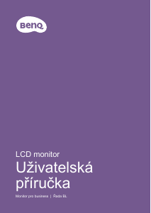 Manuál BenQ BL2483TM LCD monitor