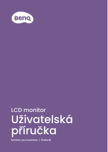 Manuál BenQ BL2790QT LCD monitor
