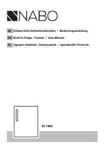 Priročnik NABO KI 1460 Hladilnik