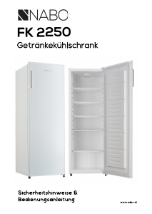 Bedienungsanleitung NABO FK 2250 Kühlschrank
