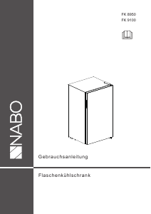 Bedienungsanleitung NABO FK 8950 Kühlschrank