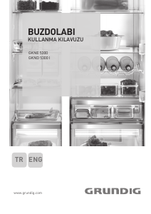 Bruksanvisning Grundig GKNE 5300 Kyl-frys