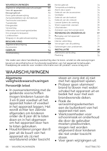 Handleiding Smeg FAB30LSV6 Koel-vries combinatie