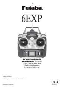 Handleiding Futaba 6EXP RC Controller