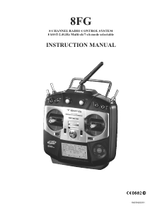 Handleiding Futaba 8FG RC Controller