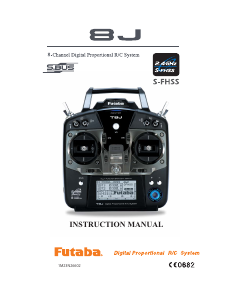 Handleiding Futaba 8J RC Controller