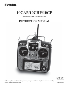 Handleiding Futaba 10CAP RC Controller