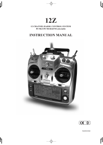 Handleiding Futaba 12Z RC Controller