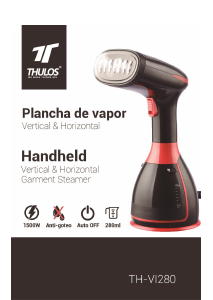 Manual de uso Thulos TH-VI280 Vaporizador de prendas
