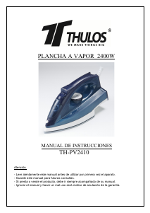 Manual Thulos TH-PV2410 Ferro