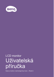 Manuál BenQ GW2283 LCD monitor