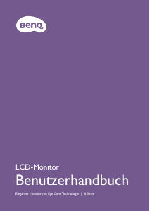 Bedienungsanleitung BenQ GW2785TC LCD monitor
