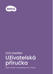 Manuál BenQ GW2791 LCD monitor