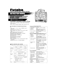 Handleiding Futaba FP-5UA RC Controller