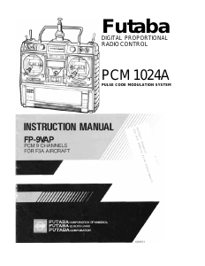 Handleiding Futaba FP-9VAP RC Controller