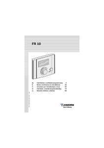 Bedienungsanleitung Junkers FR 10 Thermostat