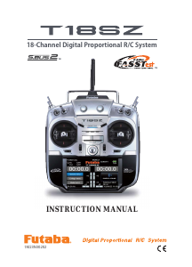 Handleiding Futaba T18SZ RC Controller