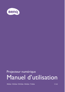 Mode d’emploi BenQ MW536 Projecteur