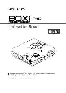 Handleiding Elmo BOXi T-350 Beamer