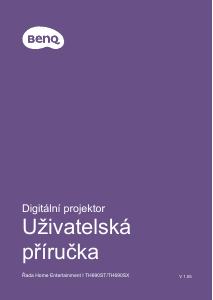 Manuál BenQ TH690ST Projektor