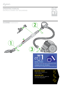 Handleiding Dyson DC47 Stofzuiger