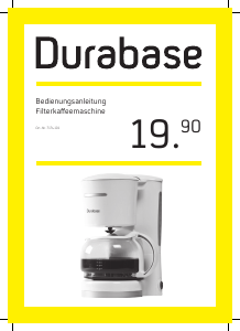 Bedienungsanleitung Durabase 7174.101 Kaffeemaschine