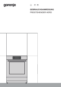 Bedienungsanleitung Gorenje GEIT5C60WPG Herd