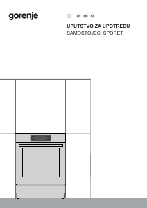 Priručnik Gorenje GEITS6E71PBG Raspon